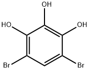 4,6-dibromo-pyrogallol Structure