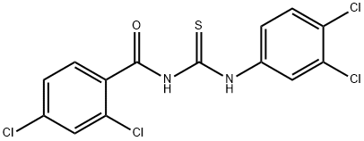 173906-25-7 2,4-dichloro-N-{[(3,4-dichlorophenyl)amino]carbonothioyl}benzamide