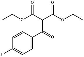 Diethyl (4-fluorobenzoyl)malonate Structure