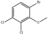 6-Bromo-2,3-dichloroanisole 结构式