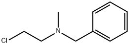 N-苄基-2-氯-N-甲基乙胺,17542-47-1,结构式