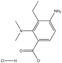 丁卡因标准品HCL 结构式