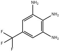 5-(三氟甲基)-1,2,3-苯三胺, 17661-60-8, 结构式