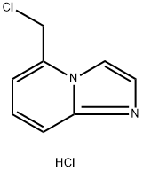 5-(氯甲基)咪唑并[1,2-A]吡啶盐酸盐,177485-72-2,结构式