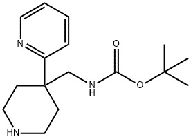 tert-Butyl [4-(pyridin-2-yl)piperidin-4-yl]methylcarbamate,1774896-55-7,结构式