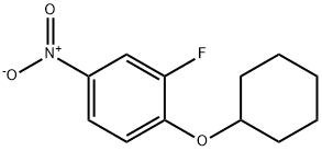 1-(Cyclohexyloxy)-2-fluoro-4-nitrobenzene|177705-75-8