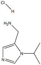 (1-Isopropyl-1H-imidazol-5-yl)methanamine hydrochloride,1779125-59-5,结构式