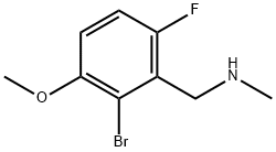 1-(2-Bromo-6-fluoro-3-methoxyphenyl)-N-methylmethanamine|1-(2-溴-6-氟-3-甲氧基苯基)-N-甲基甲胺