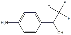 1-(4-aminophenyl)-2,2,2-trifluoroethan-1-ol Structure