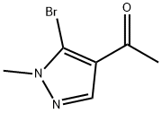 1-(5-溴-1-甲基-1H-吡唑-4-基)乙-1-酮, 1780652-75-6, 结构式