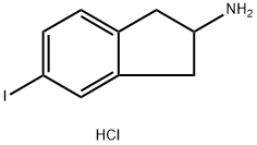 5-iodo-2,3-dihydro-1H-inden-2-amine:hydrochloride,1782044-60-3,结构式