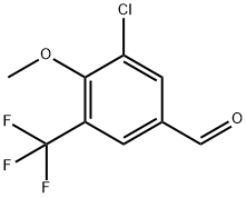 3-Chloro-4-methoxy-5-(trifluoromethyl)benzaldehyde|3-氯-4-甲氧基-5-(三氟甲基)苯甲醛