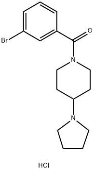 1782573-49-2 (3-bromophenyl)-(4-pyrrolidin-1-ylpiperidin-1-yl)methanone:hydrochloride