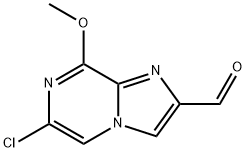 6-Chloro-8-methoxy-imidazo[1,2-a]pyrazine-2-carbaldehyde|