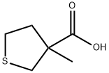 3-methyltetrahydrothiophene-3-carboxylic acid Struktur