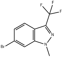 1784437-23-5 6-溴-1-甲基-3-(三氟甲基)-1H-吲唑