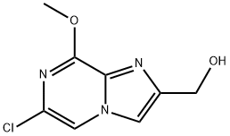 (6-Chloro-8-methoxy-imidazo[1,2-a]pyrazin-2-yl)-methanol,1784536-13-5,结构式