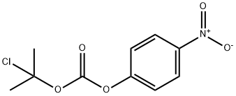 Carbonic acid, 1-chloro-1-methylethyl 4-nitrophenyl ester Structure