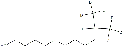 10,11,11,11-tetradeuterio-10-(trideuteriomethyl)undecan-1-ol,1794760-17-0,结构式