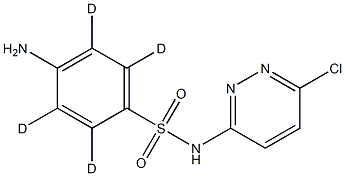 4-amino-N-(6-chloropyridazin-3-yl)-2,3,5,6-tetradeuteriobenzenesulfonamide