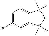 5-bromo-1,1,3,3-tetramethyl-2-benzofuran 化学構造式