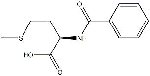 D-Methionine, N-benzoyl-,17966-61-9,结构式