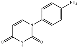 1-(4-Amino-phenyl)-1H-pyrimidine-2,4-dione Struktur
