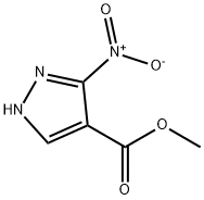 3-Nitro-1H-pyrazole-4-carboxylic acid methyl ester Struktur