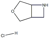 3-oxa-6-azabicyclo[3.2.0]heptane hydrochloride Struktur