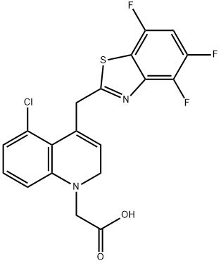 1799570-73-2 [5-Chloro-4-(4,5,7-trifluoro-benzothiazol-2-ylmethyl)-2H-quinolin-1-yl]-acetic acid