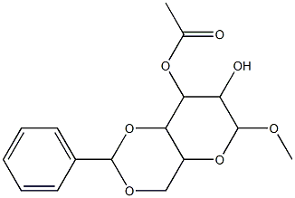 (3-hydroxy-4-methoxy-9-phenyl-5,8,10-trioxabicyclo[4.4.0]dec-2-yl) acetate