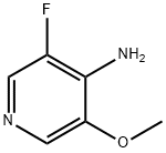 3-FLUORO-5-METHOXYPYRIDIN-4-AMINE Struktur