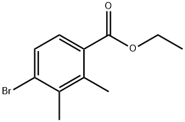 Ethyl 4-bromo-2,3-dimethylbenzoate 结构式