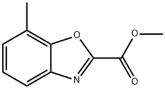 methyl 7-methyl-1,3-benzoxazole-2-carboxylate Structure