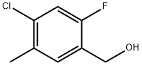 4-Chloro-2-fluoro-5-methylbenzyl alcohol Structure