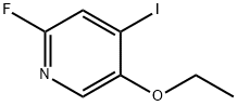 5-Ethoxy-2-fluoro-4-iodopyridine,1805067-47-3,结构式