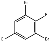 2,6-二溴-4-氯氟苯 结构式