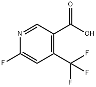 6-Fluoro-4-trifluoromethyl-nicotinic acid|2-氟-4-三氟甲基-5-羧基吡啶