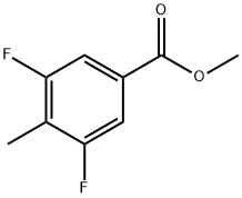 3,5-二氟-4-甲基苯甲酸甲酯,1806321-10-7,结构式