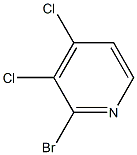 2-溴-3,4-二氯吡啶, 1807009-26-2, 结构式