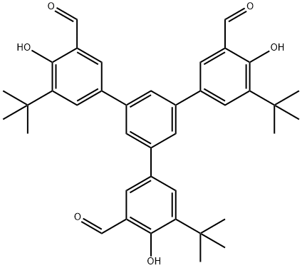 [1,1':3',1''-Terphenyl]-3,3''-dicarboxaldehyde,5,5''-bis(1,1-dimethylethyl)-5'-[3-(1,1-dimethylethyl)-5-formyl-4-hydroxyphenyl]-4,4''-dihydroxy-