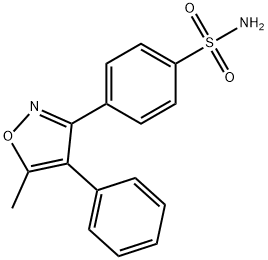 4-(5-methyl-4-phenylisoxazol-3-yl)benzenesulfonamide Structure