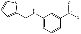 3-nitro-N-(thiophen-2-ylmethyl)aniline, 18210-24-7, 结构式