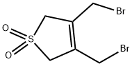 Thiophene,3,4-bis(bromomethyl)-2,5-dihydro-, 1,1-dioxide 结构式