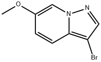 3-Bromo-6-methoxy-pyrazolo[1,5-a]pyridine Struktur