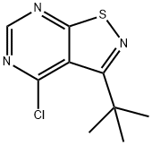 3-(TERT-BUTYL)-4-CHLOROISOTHIAZOLO[5,4-D]PYRIMIDINE|