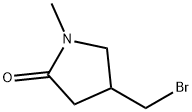 4-(bromomethyl)-1-methyl-2-pyrrolidinone, 1824342-89-3, 结构式