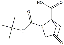 7-[(TERT-BUTOXY)CARBONYL]-3-OXO-7-AZABICYCLO[2.2.1]HEPTANE-1-CARBOXYLIC ACID,1824414-35-8,结构式