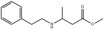 methyl 3-[(2-phenylethyl)amino]butanoate Structure