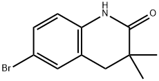 6-Bromo-3,3-dimethyl-3,4-dihydroquinolin-2(1H)-one Structure